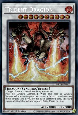 Trident Dragion [MP24-EN147] Prismatic Secret Rare - Trinity Hobby