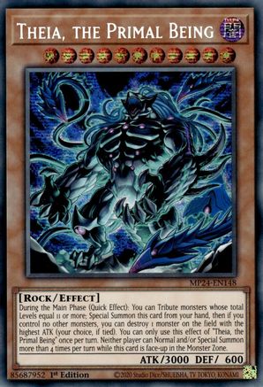 Theia, the Primal Being [MP24-EN148] Prismatic Secret Rare - Trinity Hobby