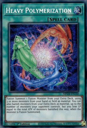 Heavy Polymerization [MP24-EN150] Prismatic Secret Rare - Trinity Hobby