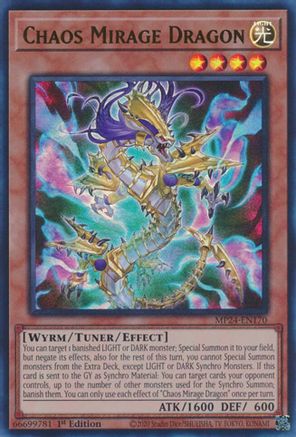 Chaos Mirage Dragon [MP24-EN170] Ultra Rare - Trinity Hobby