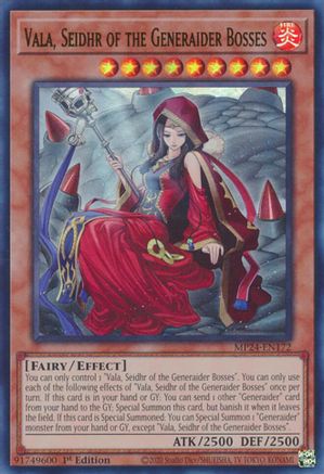 Vala, Seidhr of the Generaider Bosses [MP24-EN172] Ultra Rare - Trinity Hobby
