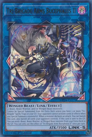 Tri-Brigade Arms Bucephalus II [MP24-EN175] Ultra Rare - Trinity Hobby