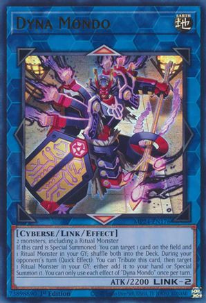 Dyna Mondo [MP24-EN176] Ultra Rare - Trinity Hobby