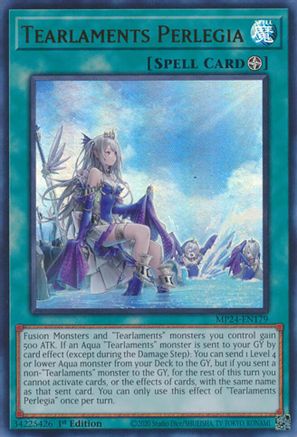 Tearlaments Perlegia [MP24-EN179] Ultra Rare - Trinity Hobby