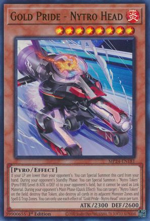 Gold Pride - Nytro Head [MP24-EN181] Ultra Rare - Trinity Hobby