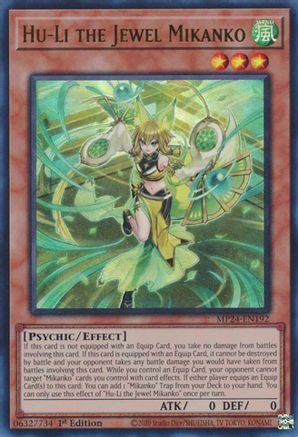 Hu-Li the Jewel Mikanko [MP24-EN192] Ultra Rare - Trinity Hobby