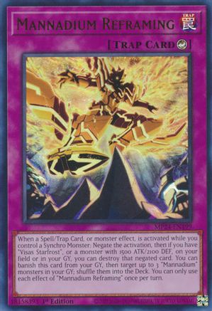 Mannadium Reframing [MP24-EN199] Ultra Rare - Trinity Hobby