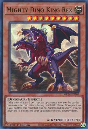 Mighty Dino King Rex [MP24-EN209] Ultra Rare - Trinity Hobby