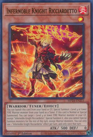 Infernoble Knight Ricciardetto [MP24-EN211] Ultra Rare - Trinity Hobby