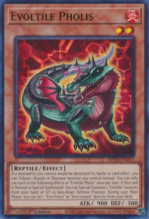 Evoltile Pholis [MP24-EN213] Ultra Rare - Trinity Hobby