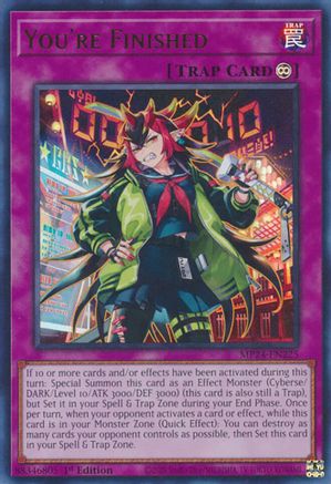 You're Finished [MP24-EN225] Ultra Rare - Trinity Hobby