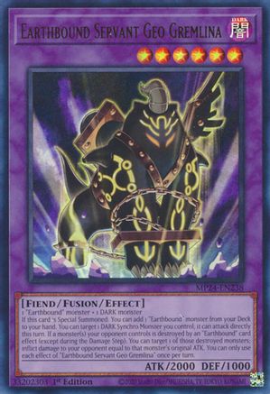 Earthbound Servant Geo Gremlina [MP24-EN238] Ultra Rare - Trinity Hobby