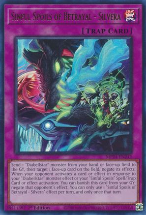 Sinful Spoils of Betrayal - Silvera [MP24-EN242] Ultra Rare - Trinity Hobby