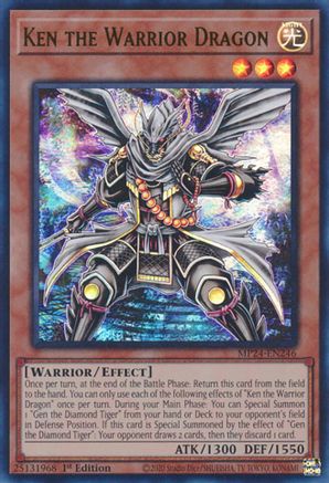 Ken the Warrior Dragon [MP24-EN246] Ultra Rare - Trinity Hobby