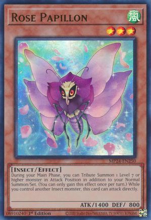 Rose Papillon [MP24-EN250] Ultra Rare - Trinity Hobby
