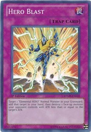 Hero Blast [RYMP-EN032] Super Rare - Trinity Hobby
