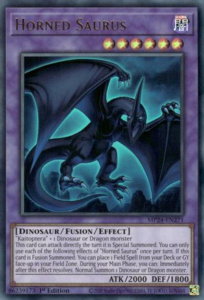 Horned Saurus [MP24-EN271] Ultra Rare - Trinity Hobby
