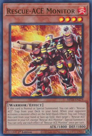 Rescue-ACE Monitor [MP24-EN279] Ultra Rare - Trinity Hobby