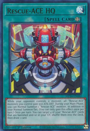 Rescue-ACE HQ [MP24-EN282] Ultra Rare - Trinity Hobby