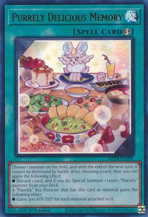 Purrely Delicious Memory [MP24-EN291] Ultra Rare - Trinity Hobby