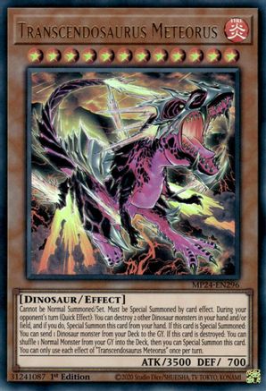 Transcendosaurus Meteorus [MP24-EN296] Ultra Rare - Trinity Hobby