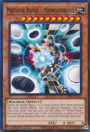 Meteor Rush - Monochroid [MP24-EN317] Common - Trinity Hobby