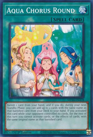 Aqua Chorus Round [MP24-EN378] Common - Trinity Hobby
