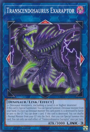 Transcendosaurus Exaraptor [MP24-EN391] Common - Trinity Hobby