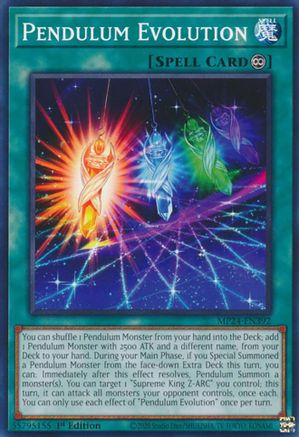 Pendulum Evolution (card) [MP24-EN392] Common - Trinity Hobby