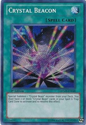 Crystal Beacon [RYMP-EN048] Secret Rare - Trinity Hobby