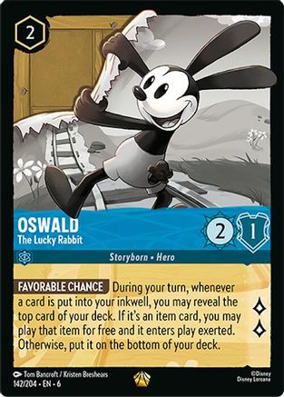 Oswald - The Lucky Rabbit (142/204) - [Azurite Sea] - Trinity Hobby