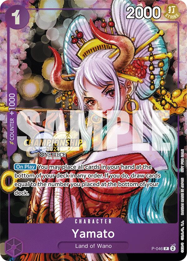 Yamato (CS 2024 Event Pack) (P-046) - [One Piece Promotion Cards] Foil - Trinity Hobby