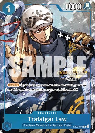 Trafalgar Law - ST03-008 (CS 2024 Event Pack) (ST03-008) - [One Piece Promotion Cards] Foil - Trinity Hobby