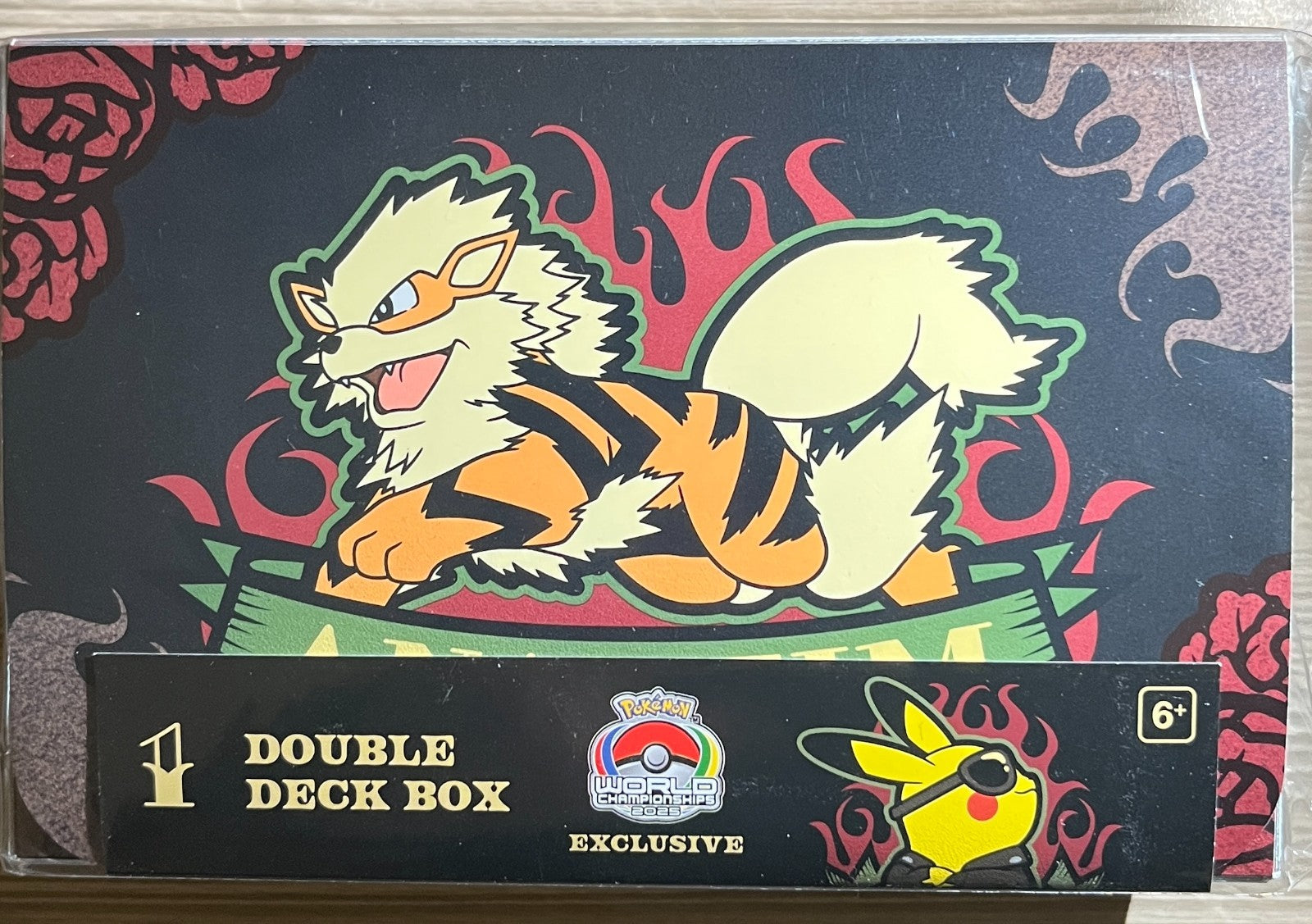 Double Deck Box - Arcanine 2025 Worlds Championship - Trinity Hobby