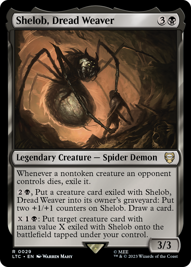 Shelob, Dread Weaver [The Lord of the Rings: Tales of Middle-Earth Commander] - Trinity Hobby