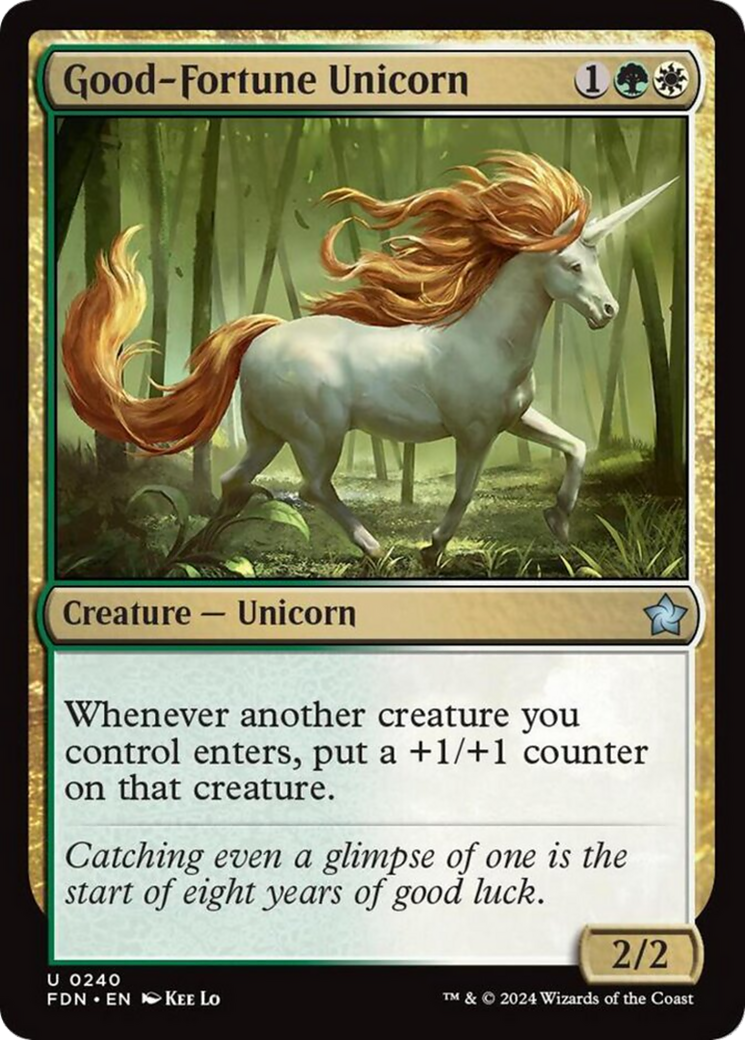 Good-Fortune Unicorn [Foundations] - Trinity Hobby