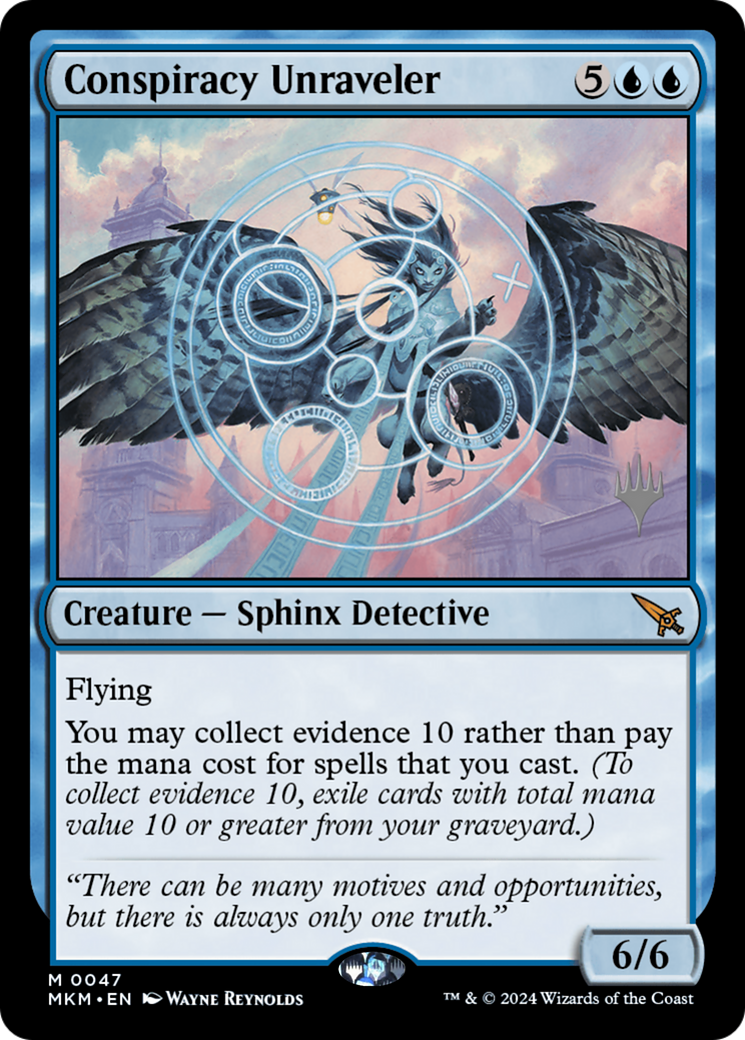Conspiracy Unraveler (Promo Pack) [Murders at Karlov Manor Promos] - Trinity Hobby
