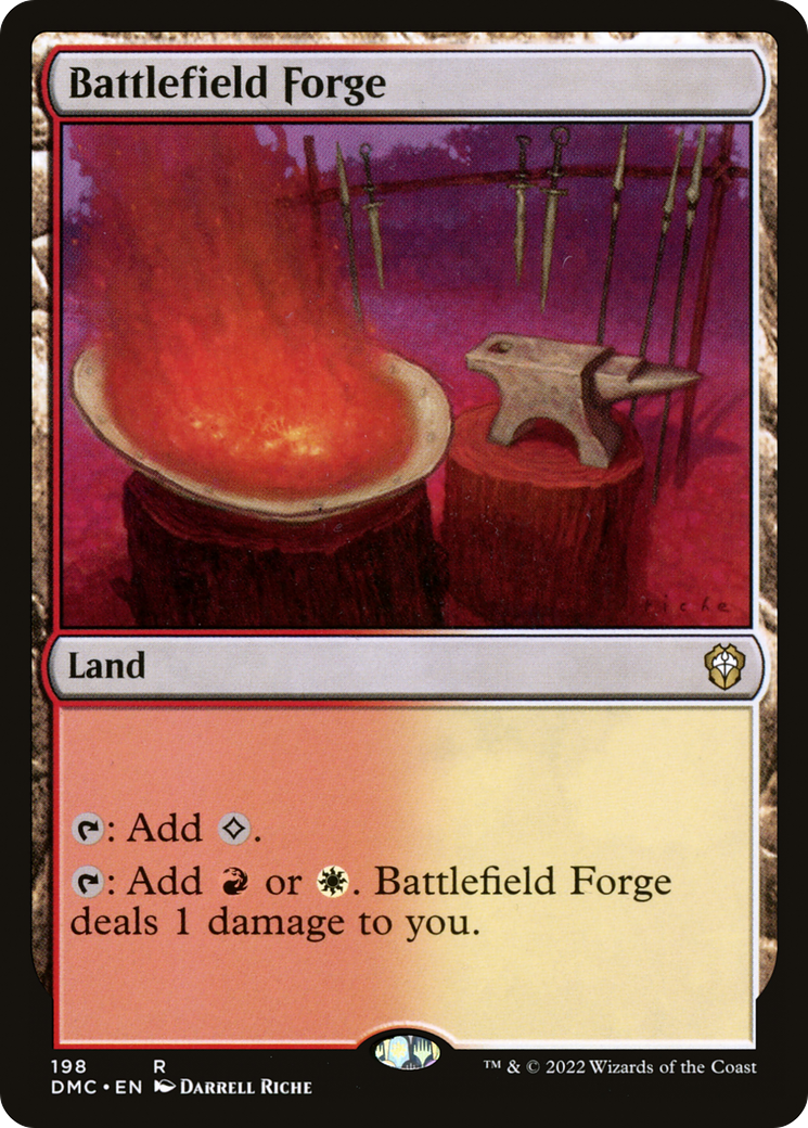 Battlefield Forge [Dominaria United Commander] - Trinity Hobby