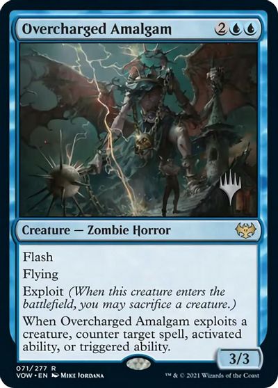 Overcharged Amalgam (Promo Pack) [Innistrad: Crimson Vow Promos] - Trinity Hobby