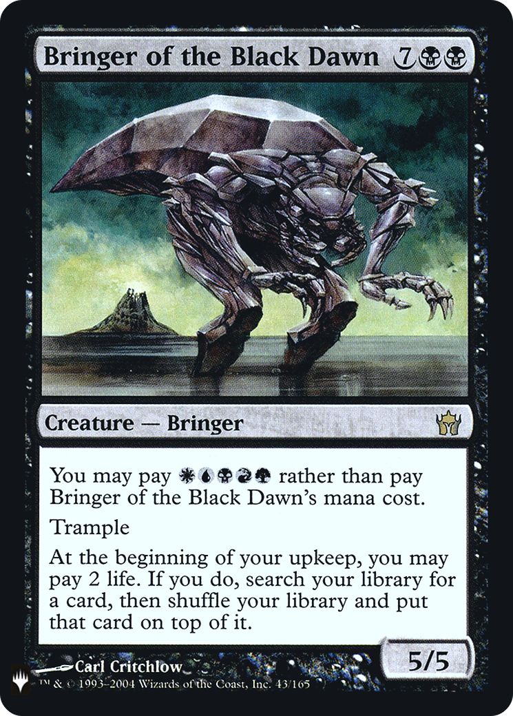 Bringer of the Black Dawn [Mystery Booster] - Trinity Hobby