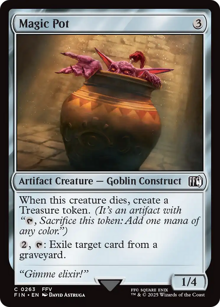 Magic Pot  [Foil]  (FIN-263) - [FINAL FANTASY] - Trinity Hobby