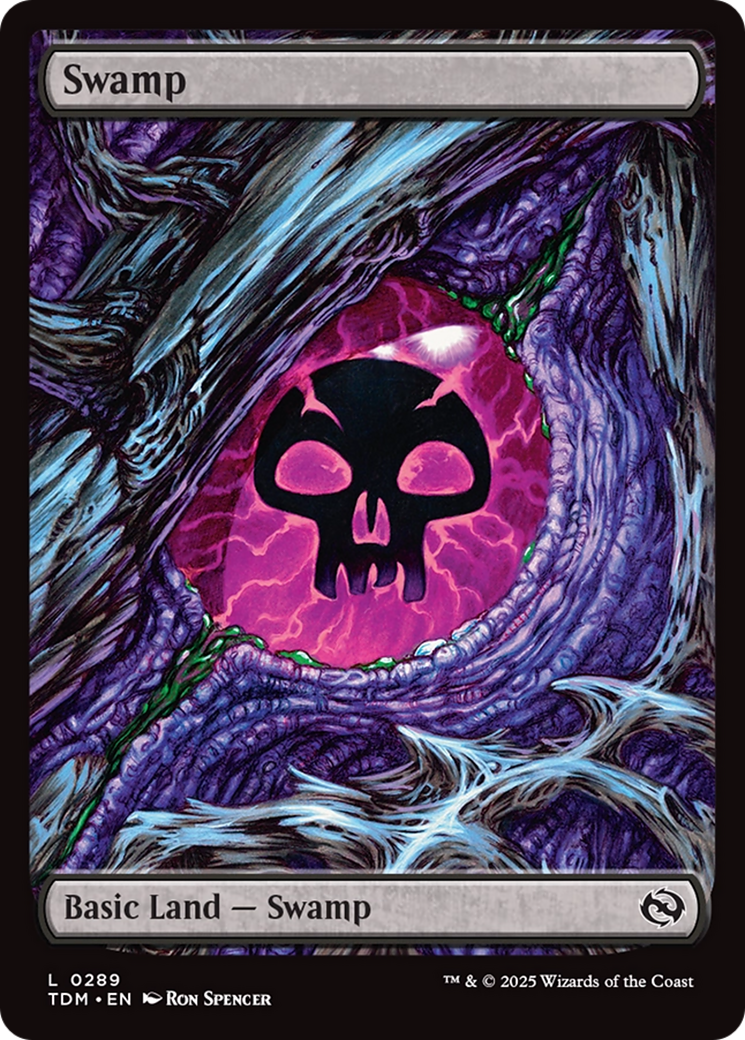Swamp  (TDM-289) - [Tarkir: Dragonstorm] - Trinity Hobby