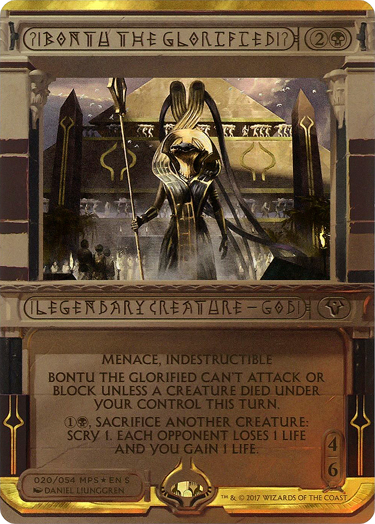 Bontu the Glorified (Invocation) [Amonkhet Invocations] - Trinity Hobby