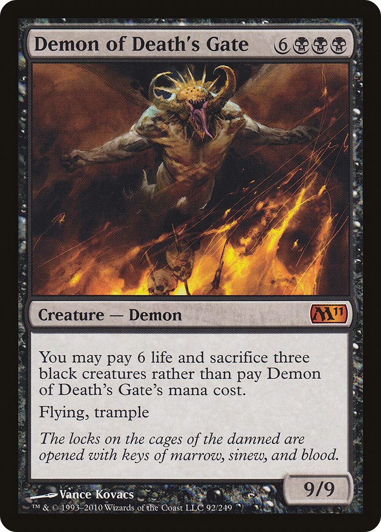 Demon of Death's Gate [Magic 2011] - Trinity Hobby