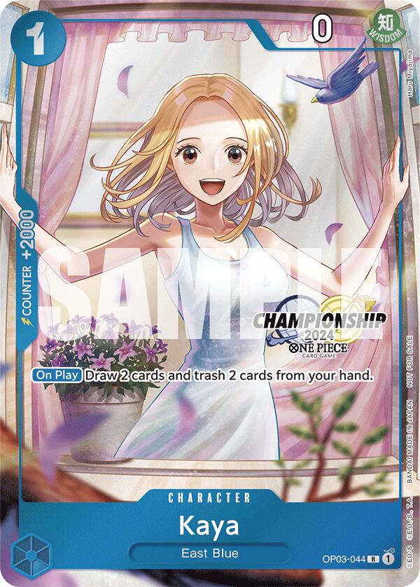 Kaya (CS 2024 Celebration Pack) (OP03-044) - [One Piece Promotion Cards] Foil - Trinity Hobby