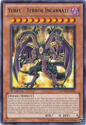 Yubel - Terror Incarnate [RYMP-EN071] Rare - Trinity Hobby