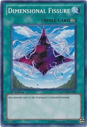 Dimensional Fissure [RYMP-EN081] Secret Rare - Trinity Hobby