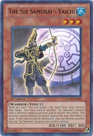 The Six Samurai - Yaichi [RYMP-EN088] Ultra Rare - Trinity Hobby
