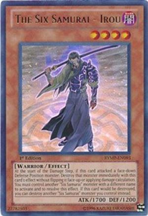 The Six Samurai - Irou [RYMP-EN093] Ultra Rare - Trinity Hobby