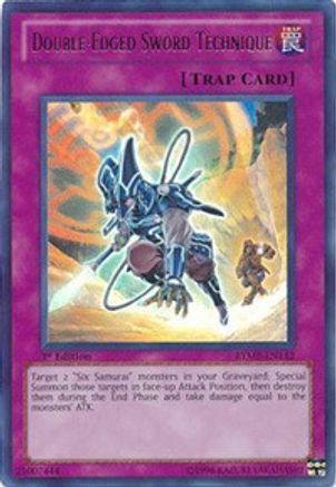 Double-Edged Sword Technique [RYMP-EN112] Ultra Rare - Trinity Hobby